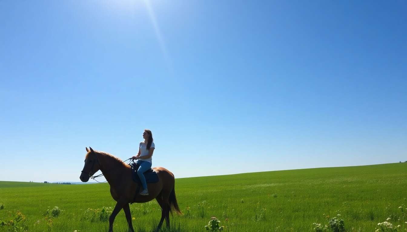 Les bienfaits psychologiques de l'équitation