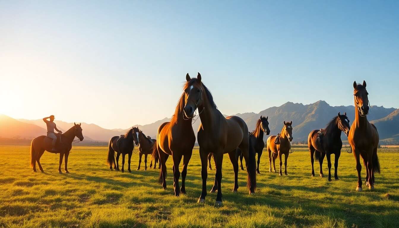 Histoire et impact de la domestication du cheval
