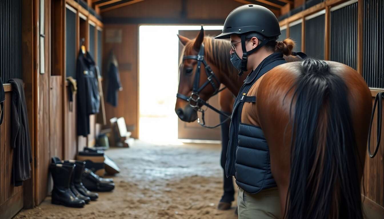 Équipement de sécurité essentiel pour l'équitation
