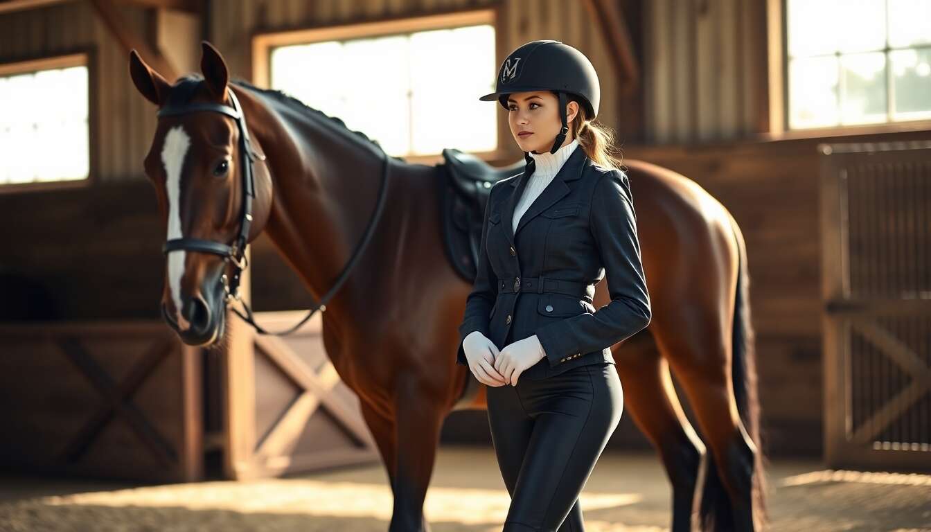 Quelle tenue choisir pour une compétition d'équitation ?