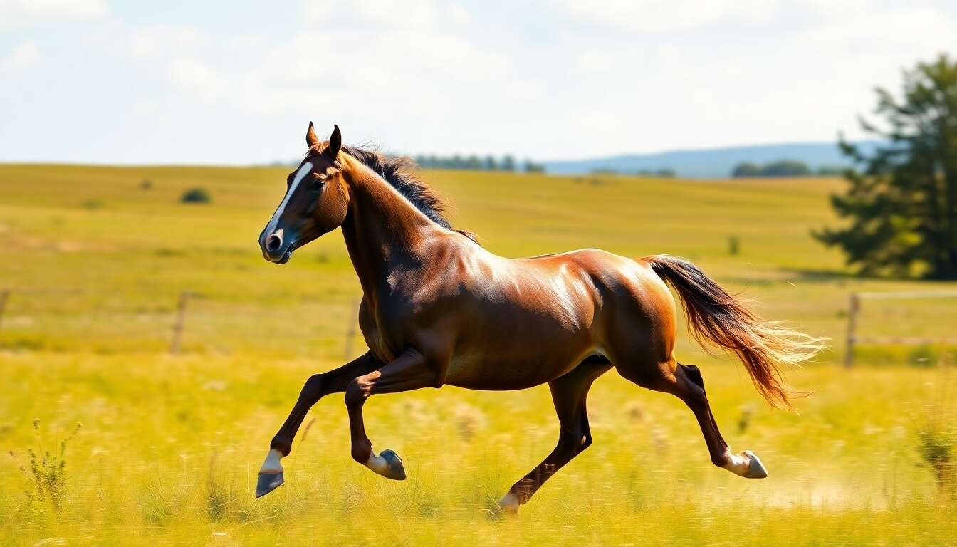 Vitesse Maximum Dun Cheval