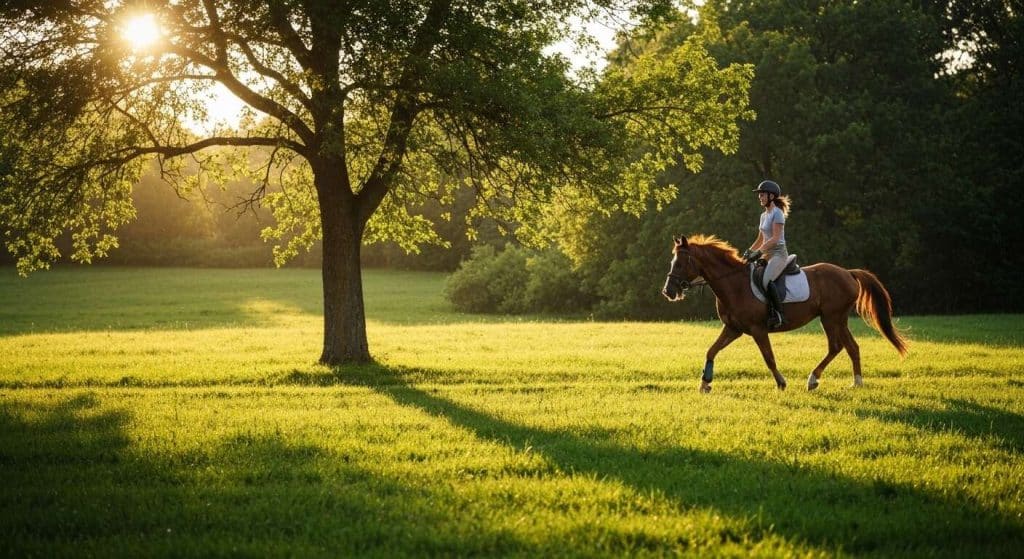 Les bienfaits des balades à cheval