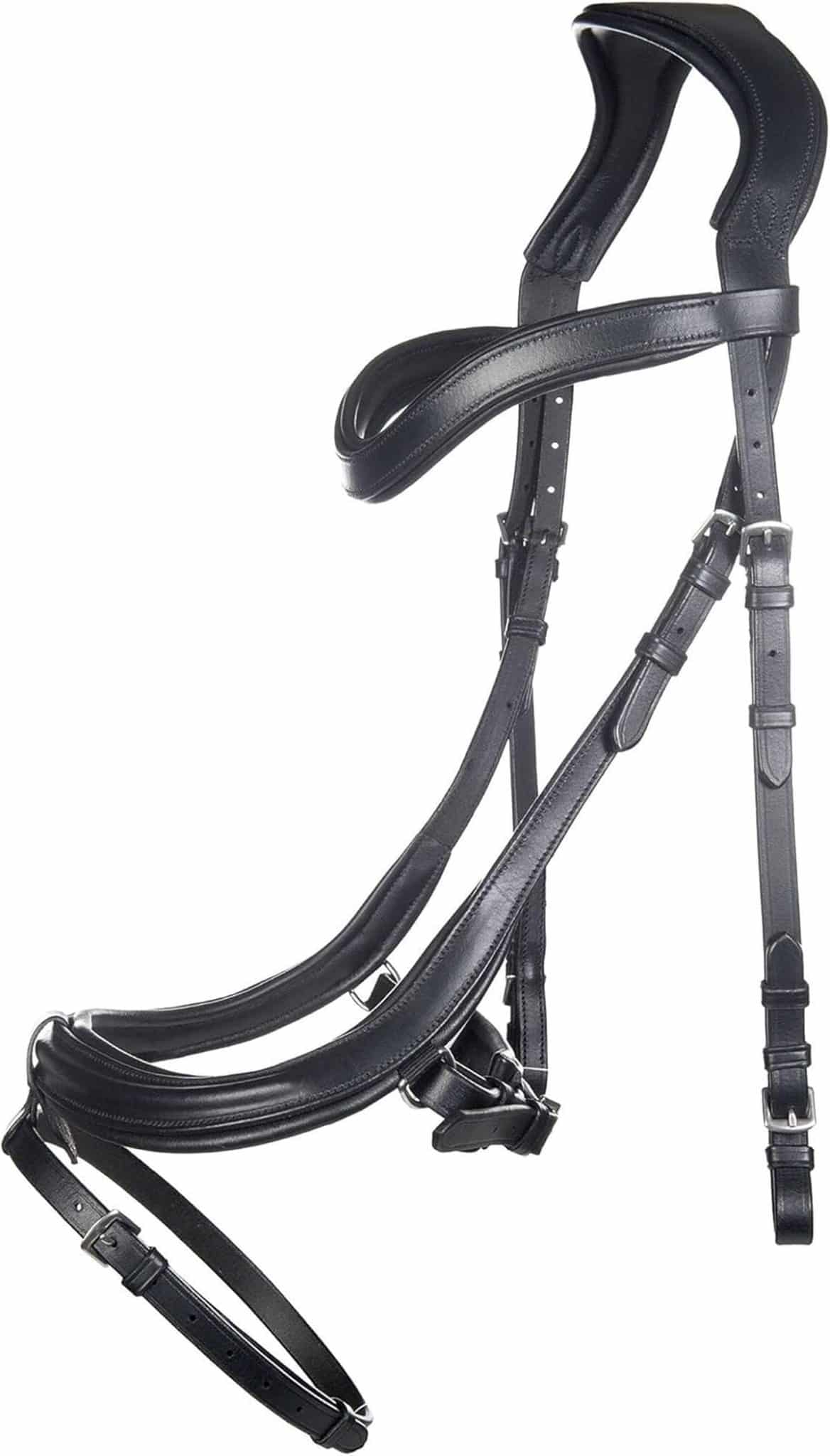 Test du bridon anatomic noir HKM pour poney