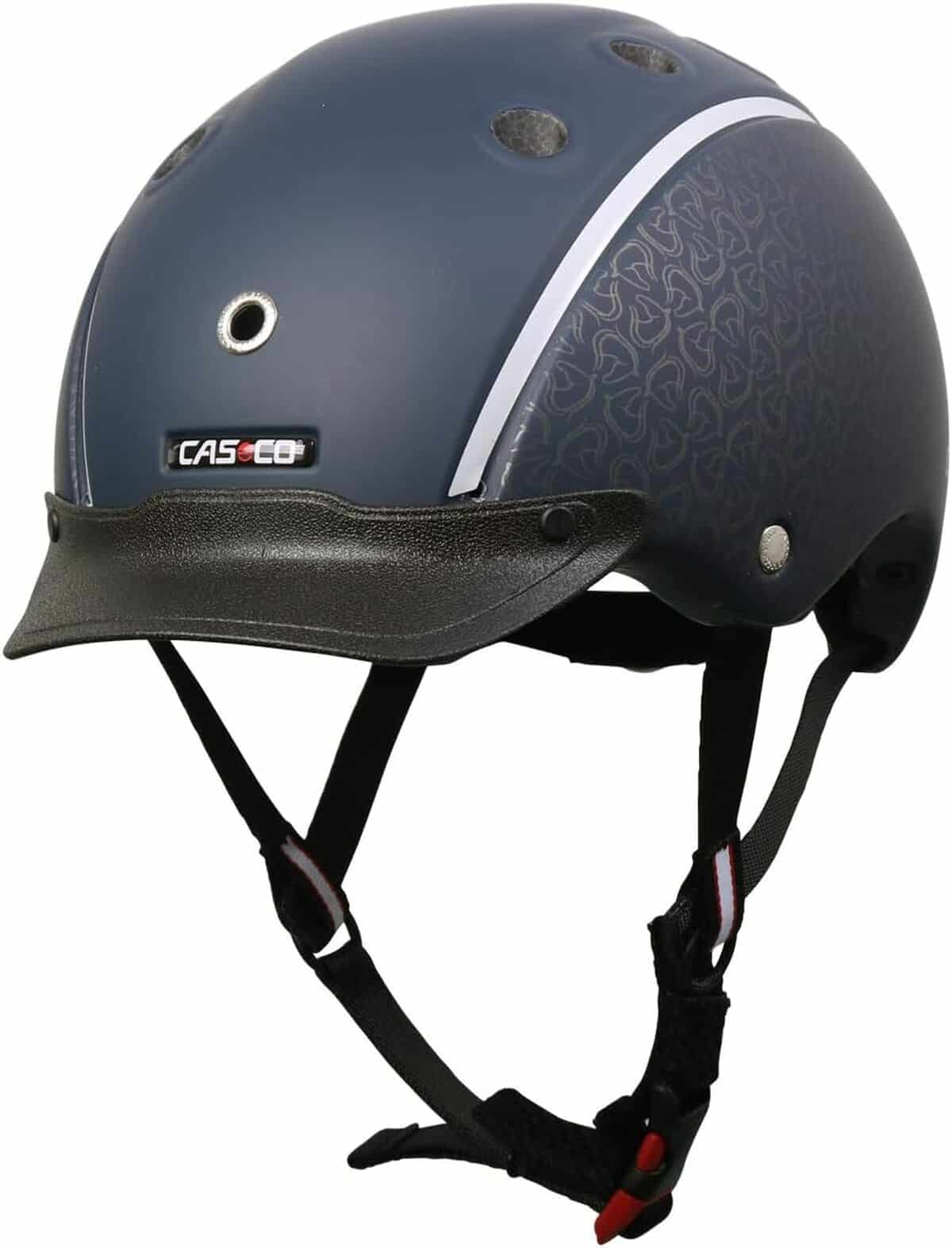 Test du casque Casco Choice : style et confort en bleu