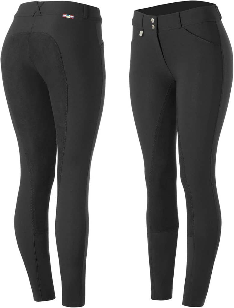 Test : pantalon Horze Grand Prix femme, noir 44