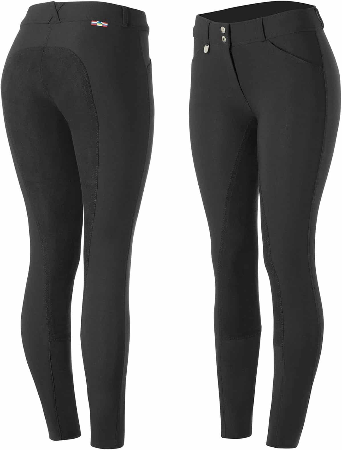 Test : pantalon Horze Grand Prix femme, noir 44
