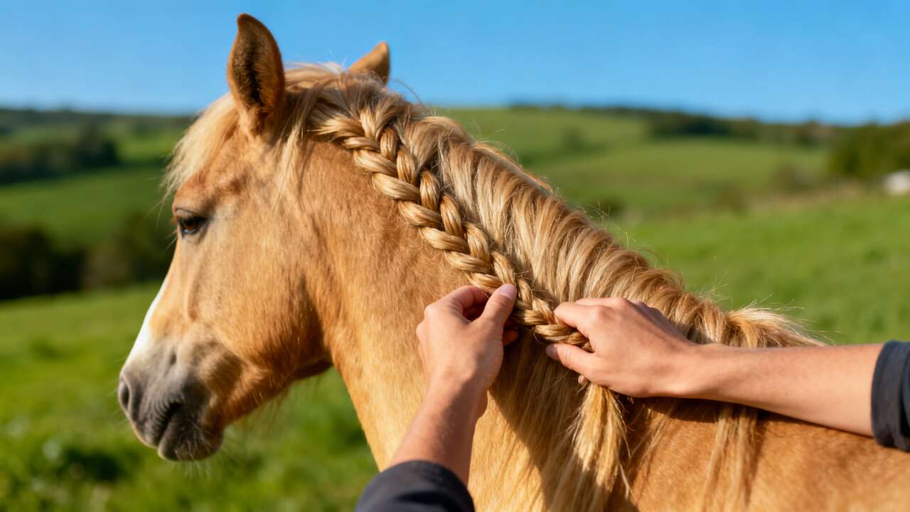 Bandes à Tresser Lincoln Pour Chevaux – Couleurs Assorties