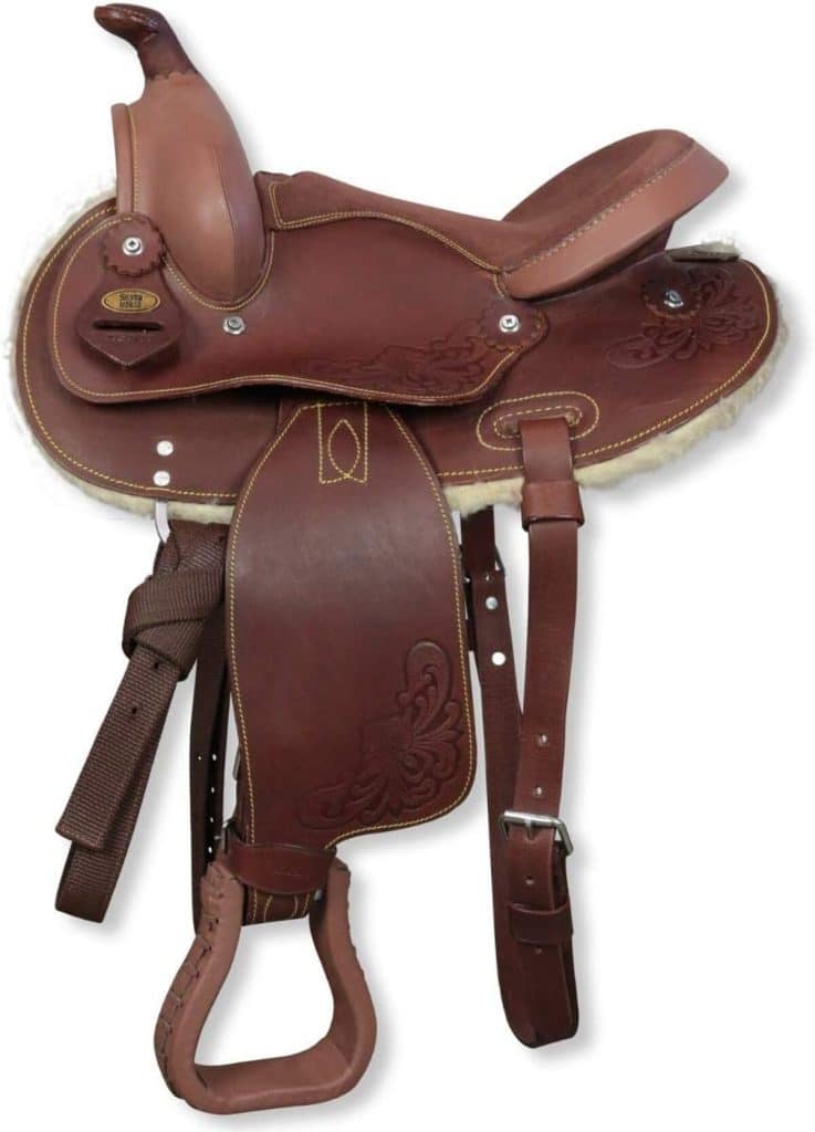 Test de la selle Silver Horse Sella Pony Western Wyoming 13