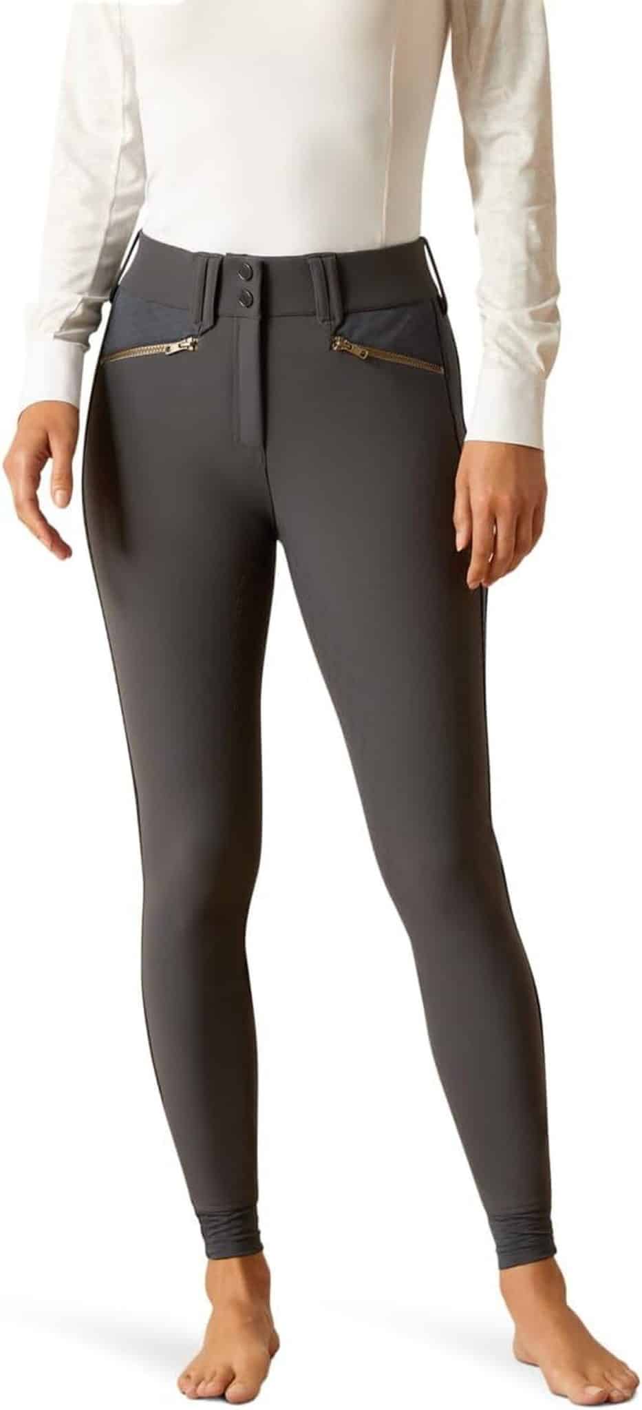 Pantalon équitation Femme Pantalon équitation Thermique Femme Hyperformance - Softshell Bleu Marine - Taille UK équipement Cavalier