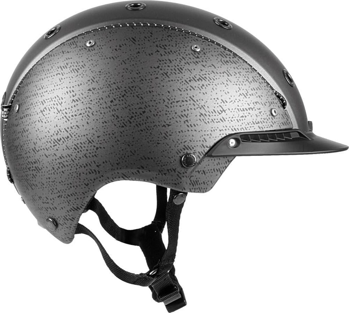 Essai du casque d'équitation Casco VG1 Champ - 3 gunmetal S