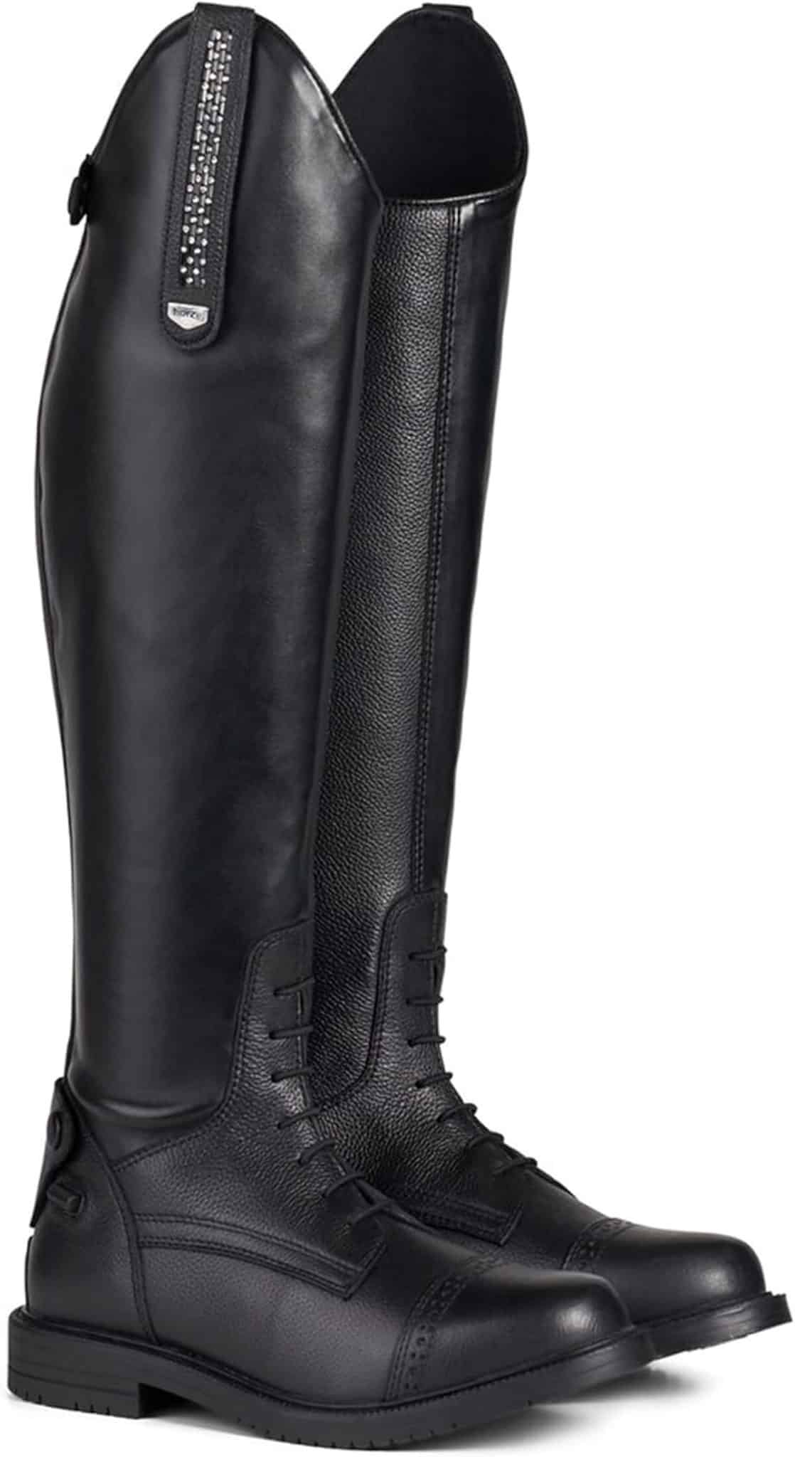 Test : bottes d'équitation Horze Verona, aspect cuir, bracelets amovibles