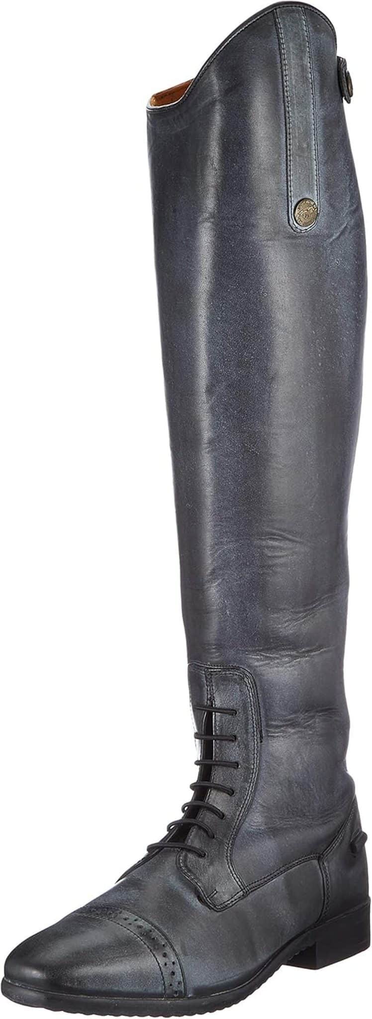 Test des bottes d'équitation HKM Valencia noires et grises