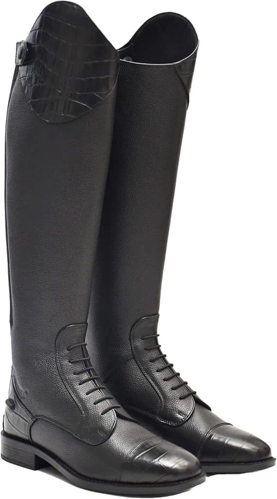 Test des bottes d'équitation Rhinegold Mixte Extra Short De-Luxe en cuir