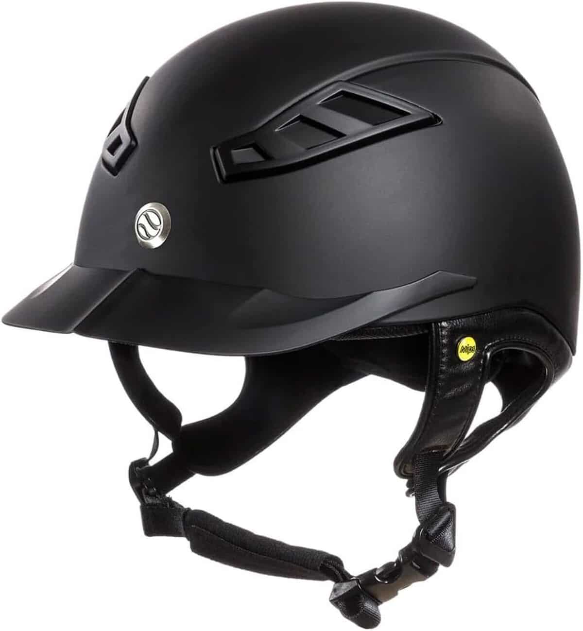 Test du casque d'équitation Back on Track EQ3 Lynx noir (50-53 cm)