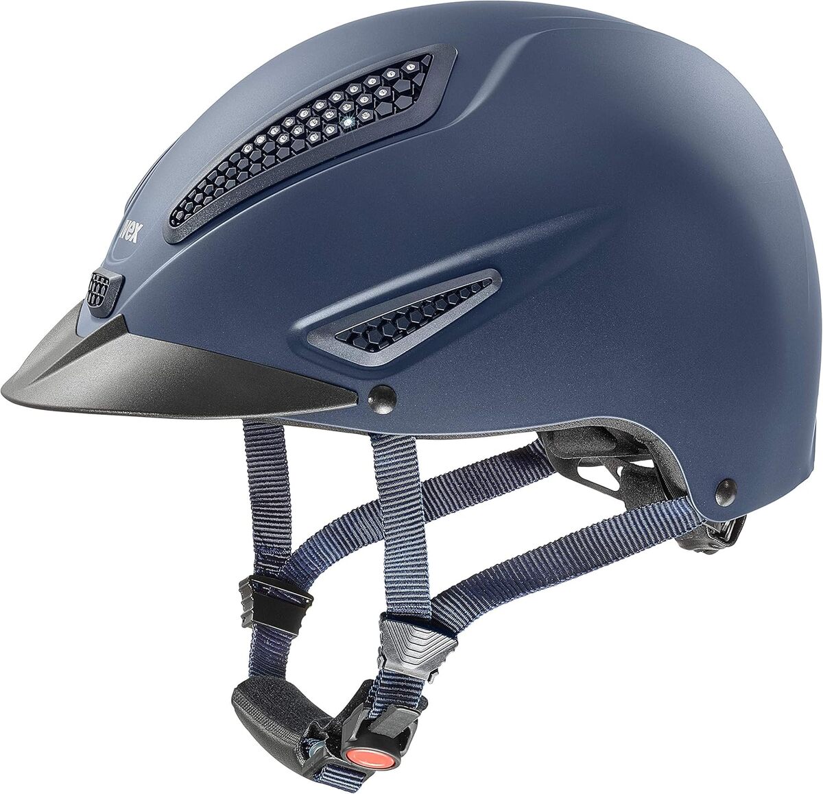 Test du casque d'équitation uvex Perfexxion Ii Glamour : solidité et ventilation optimale