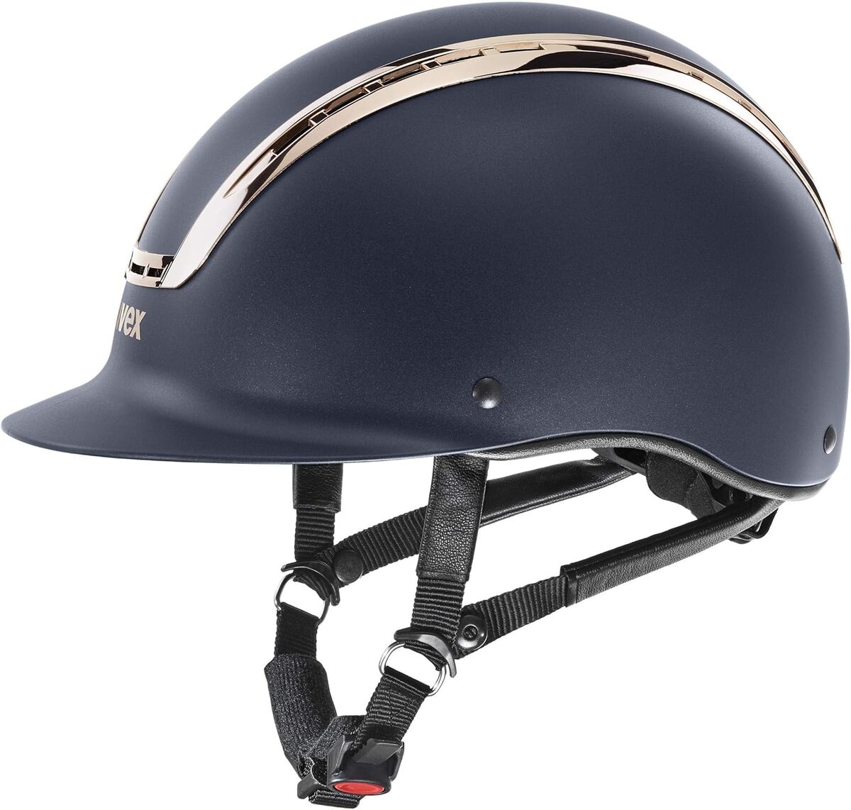Test du casque uvex Suxxeed Chrome : confort et sécurité en équitation