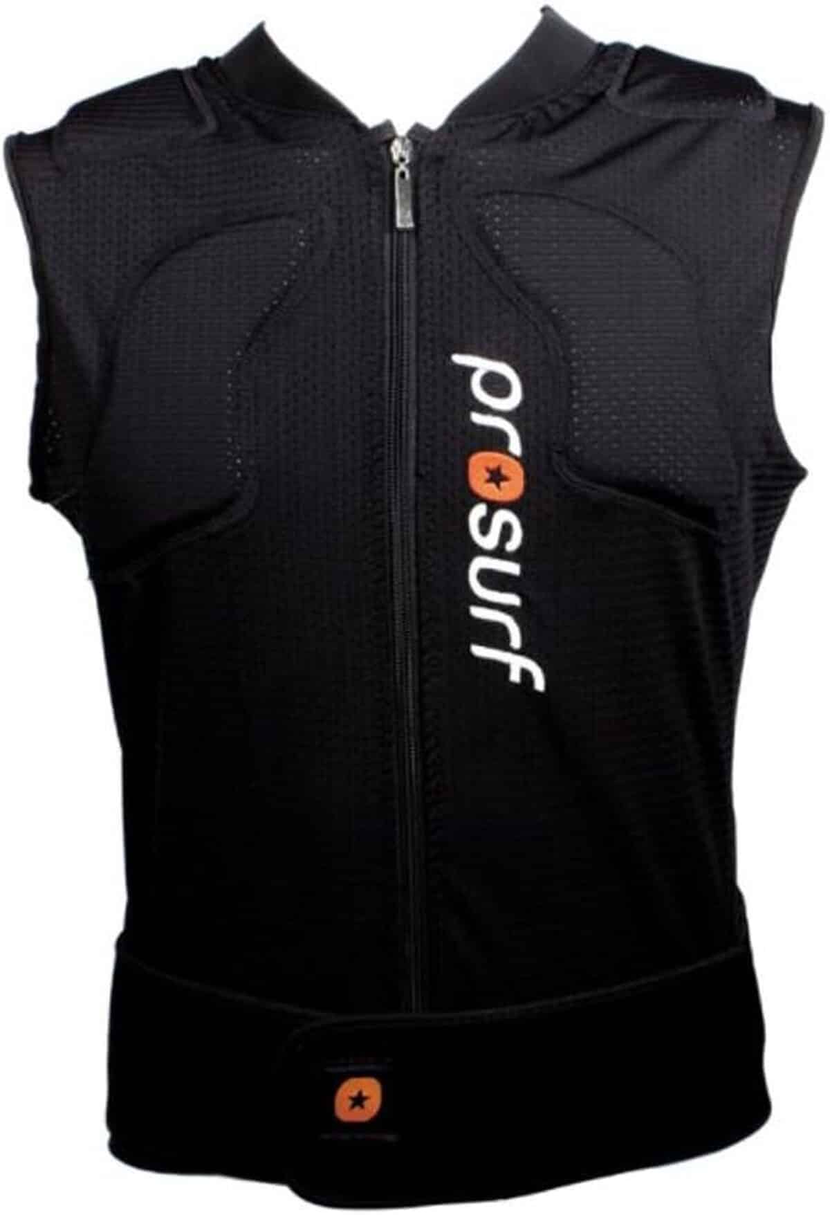 Test du gilet dorsal Prosurf Unisex-Adult, noir, taille M