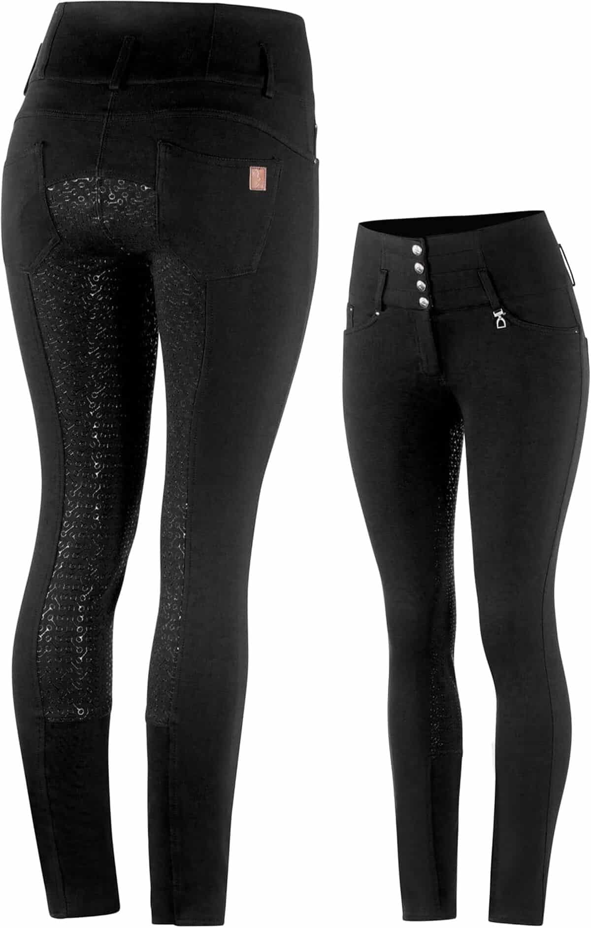Test du pantalon d'équitation Santiny pour femme avec poches zippées