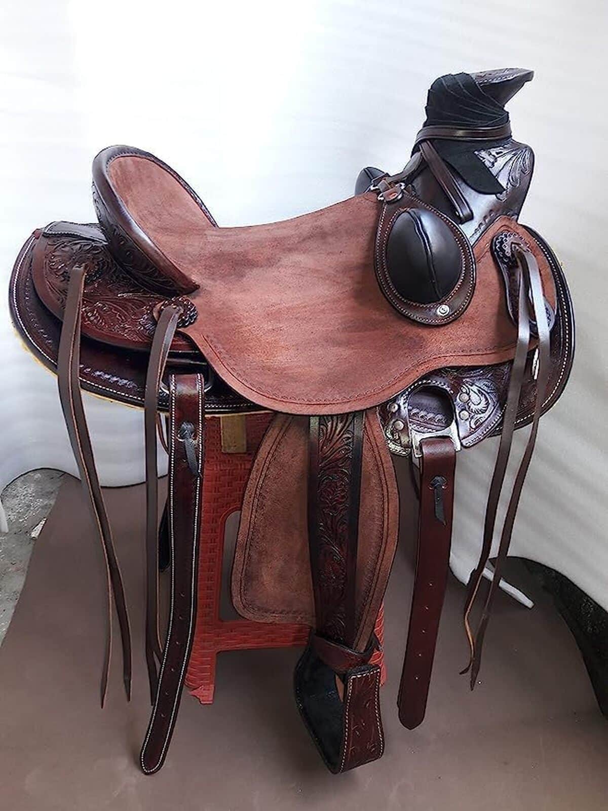 Test : selle western 43, 2 cm de Showmen Craft