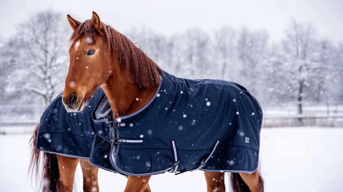Se pr&eacute;parer pour l'hiver : prot&eacute;ger son cheval du froid