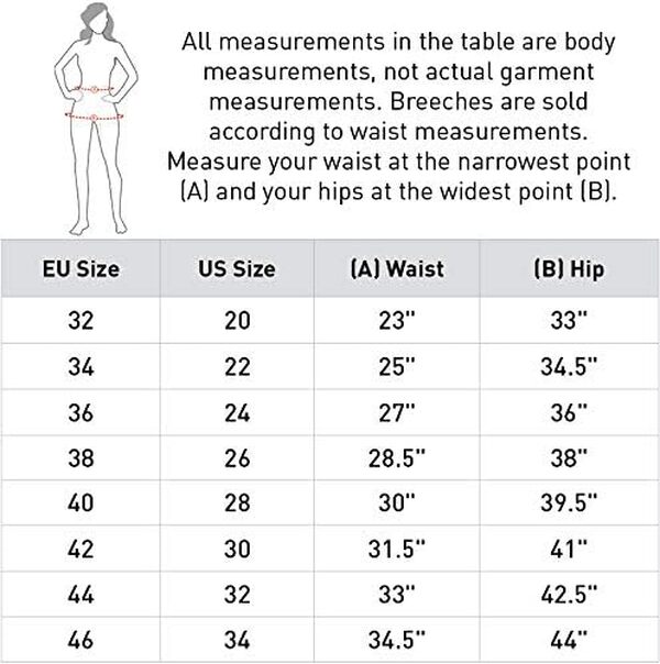 HORZE Pantalon d'équitation Taille Haute Fond intégral Silicone Della avec Passepoil