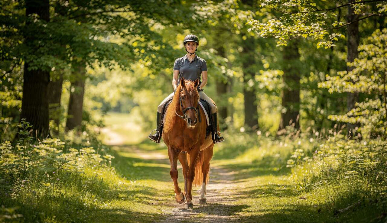 La randonn&eacute;e &eacute;questre : un bien-&ecirc;tre partag&eacute; entre cavalier et cheval