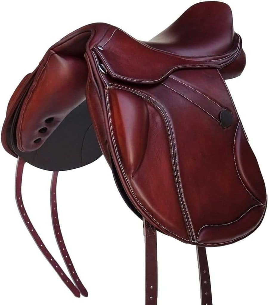 Test de la selle Valencia A&M Reitsport en cuir souple taille 18, 5