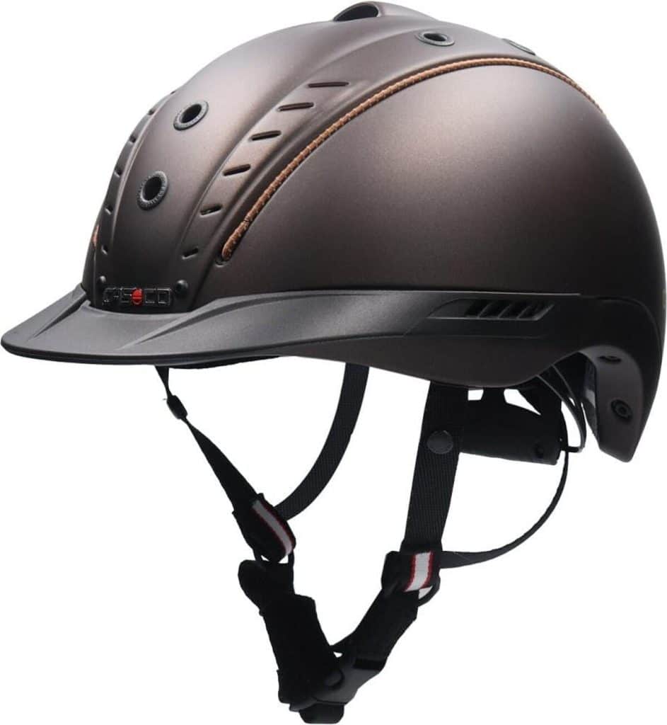 Test du casque d'équitation Casco Mistrall-2 marron foncé M-L