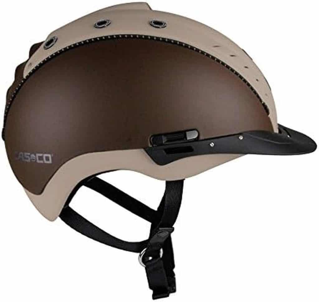 Test du casque unisexe Casco, marron, taille 50-54
