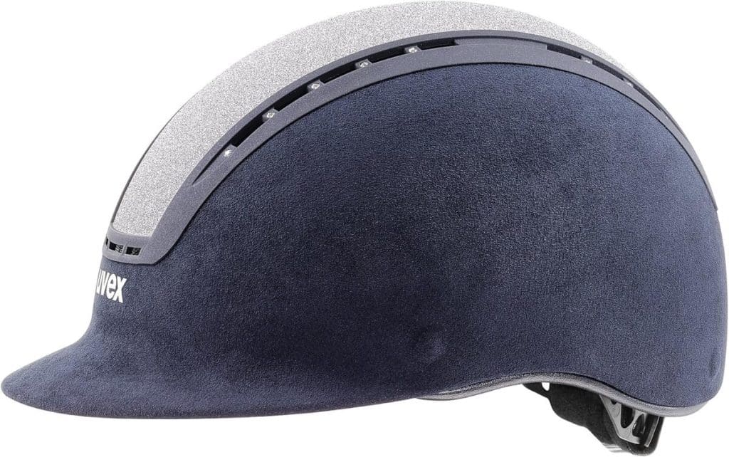 Test du casque Uvex Suxxeed Glamour VG1 bleu-argent S