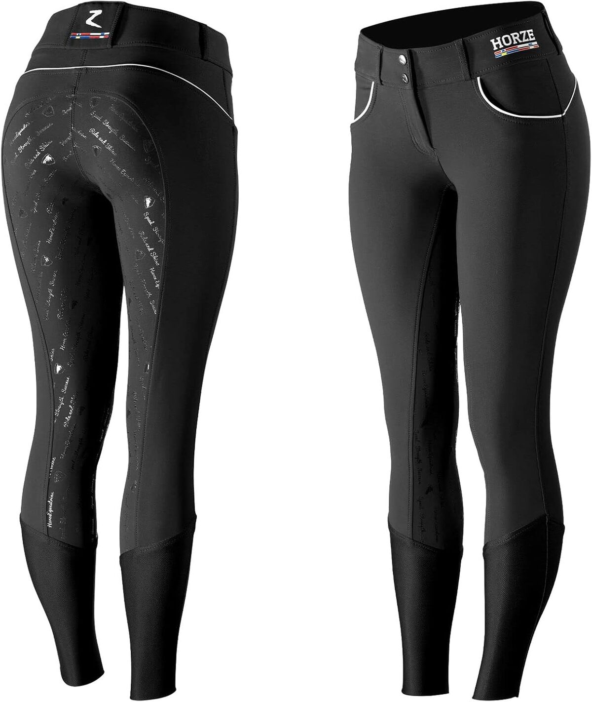 Test du pantalon Horze Nordic à grip silicone : confortable et moderne