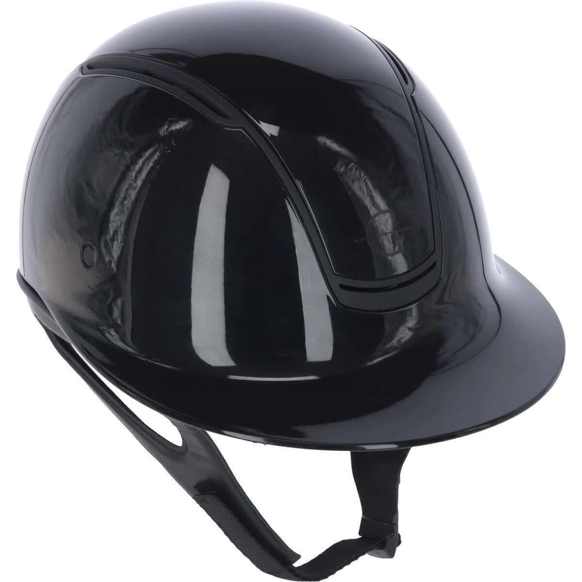 Test du casque d'équitation Decathlon Eclipe polo brillant